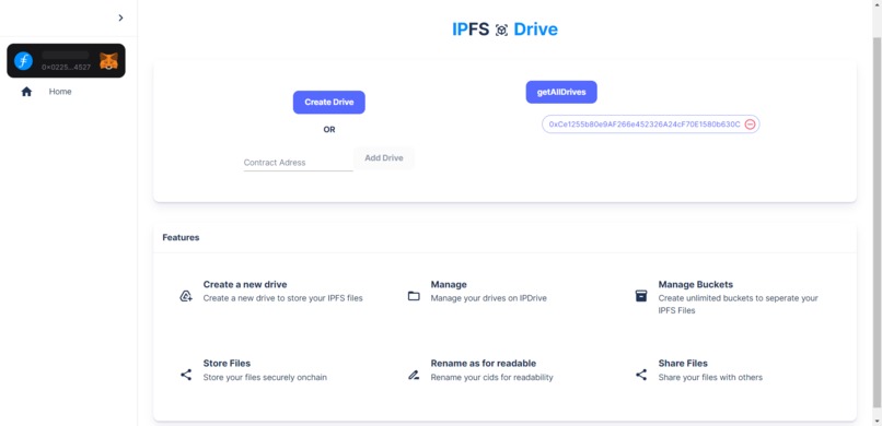 IPDrive – screenshot 1