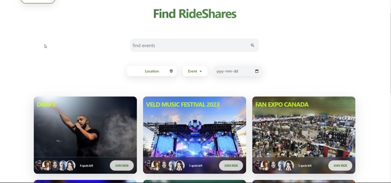 RideShare – screenshot 3