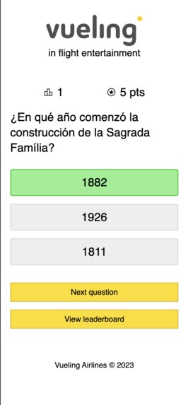 Vueling - in flight entertainment – screenshot 3