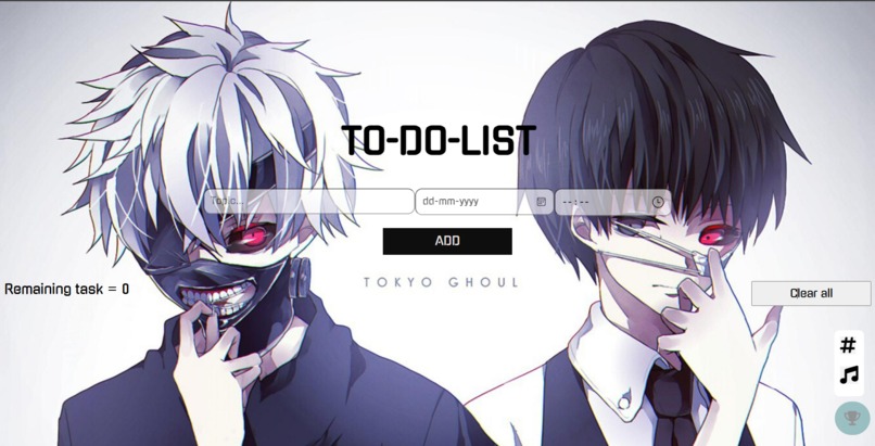 To-do-list – screenshot 1