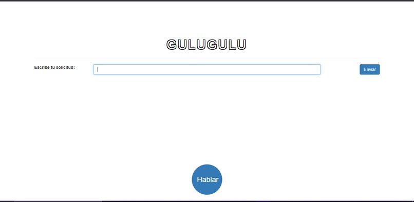 Search Engine with voice recognition made with Python – screenshot 2
