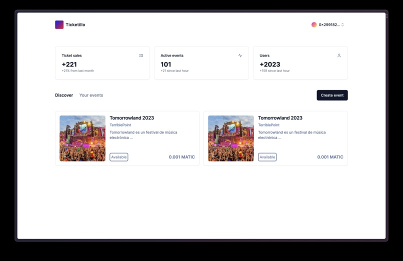 Ticketillo – screenshot 2