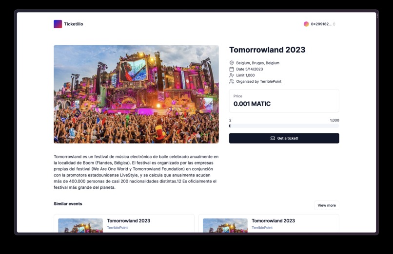 Ticketillo – screenshot 3