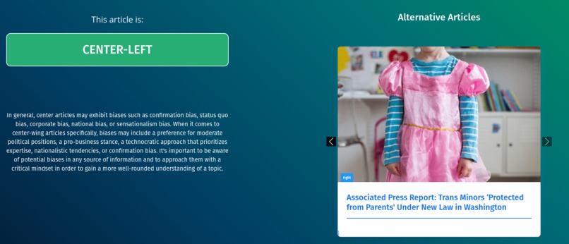 KnowYourBias – screenshot 3