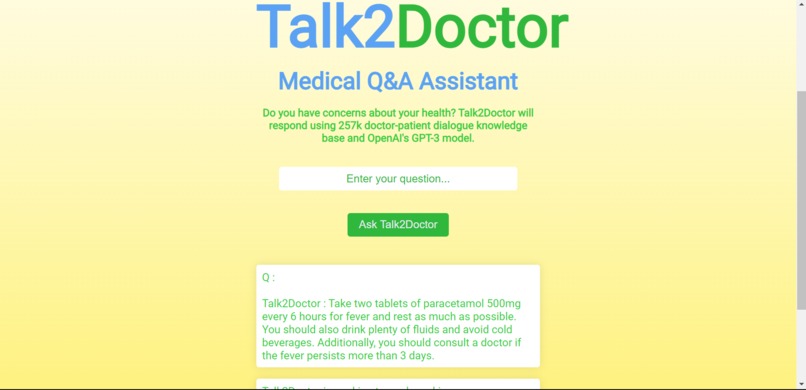 Talk2Doctor – screenshot 3