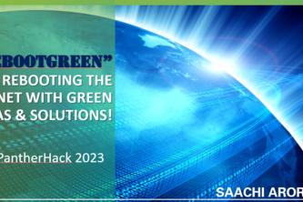 RebootGreen- Rebooting the planet with green solutions.
