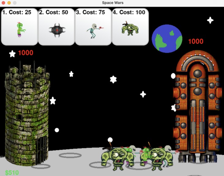 Space War – screenshot 2