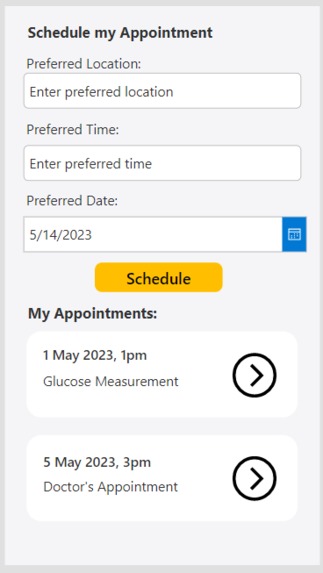 Diabetes Manager (PALO IT Problem Statement 2) – screenshot 4