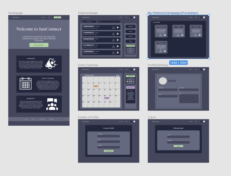 JustConnect – screenshot 1