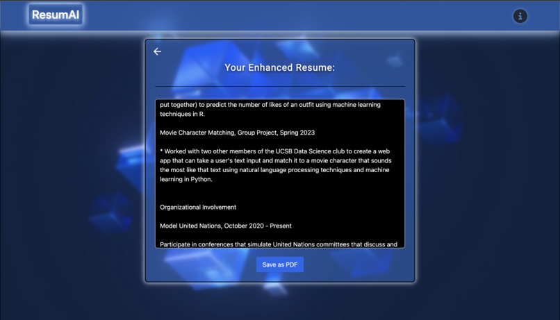 ResumAI – screenshot 3