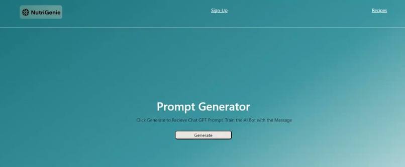 NutriGenie – screenshot 2
