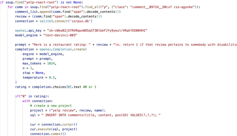 InclusiRate – screenshot 2