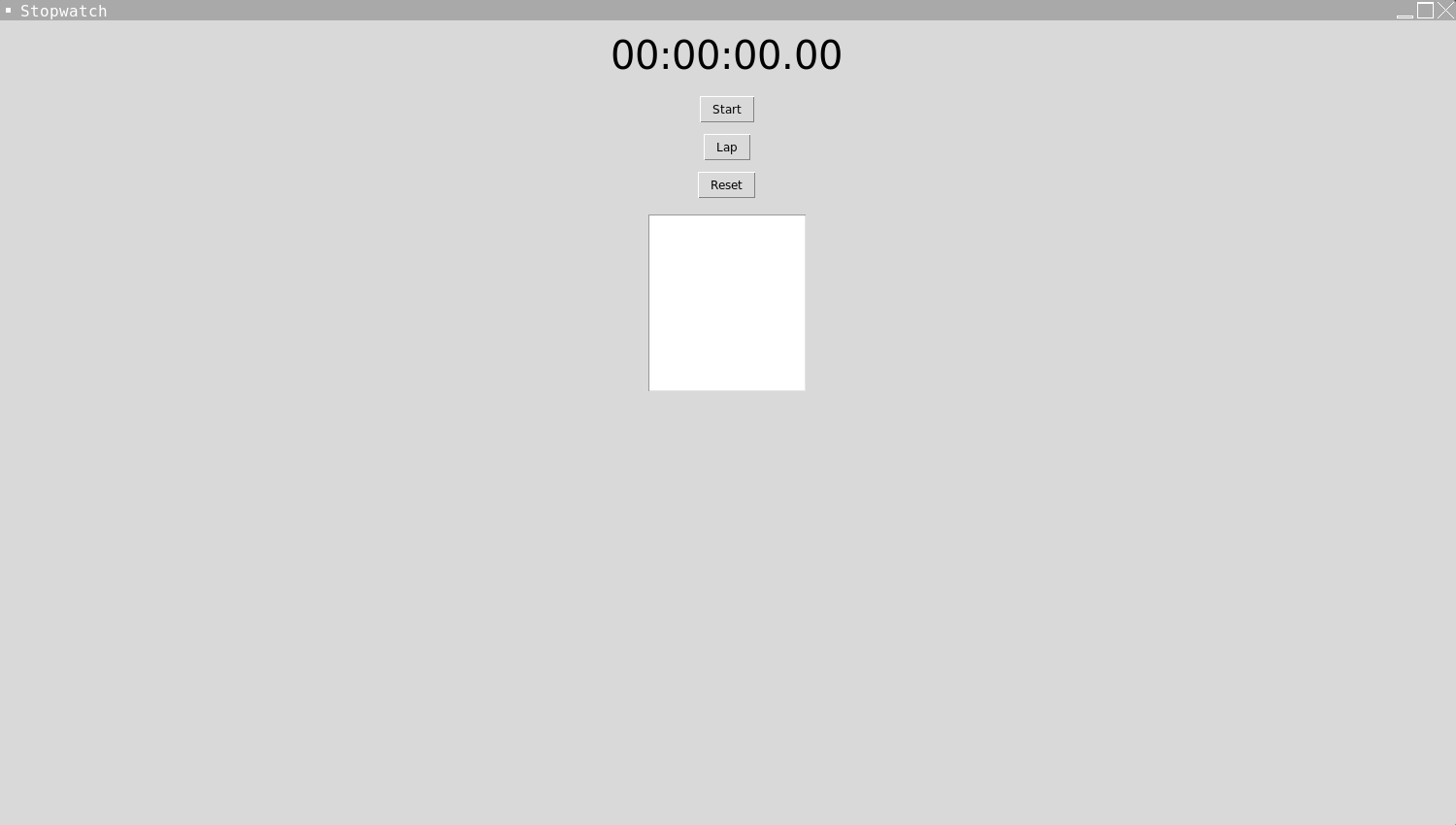 stopwatch-app-devpost