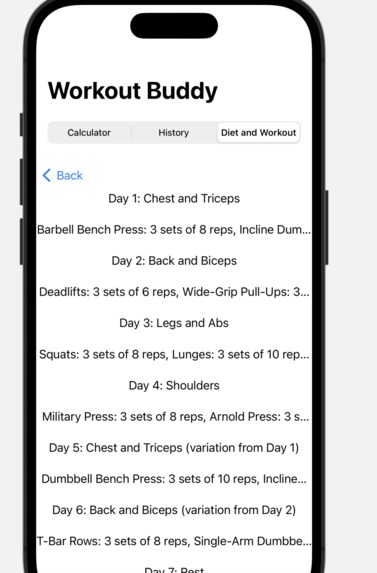 Workout Buddy  – screenshot 8
