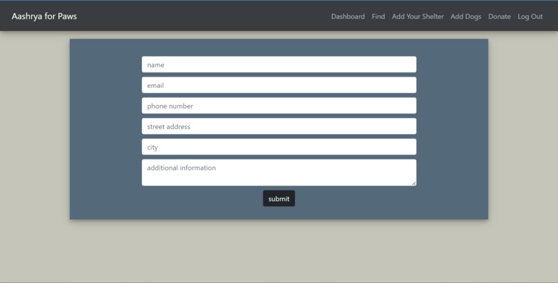 Aashrya for Paws – screenshot 12