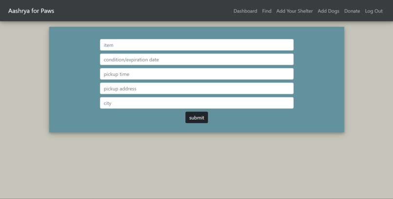 Aashrya for Paws – screenshot 14