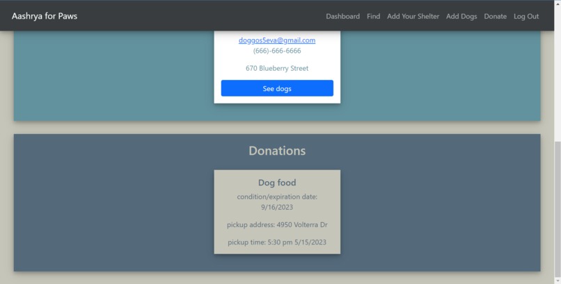 Aashrya for Paws – screenshot 9