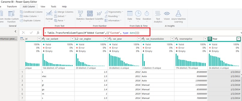 Carsome Challenge I - Car Price Prediction – screenshot 3