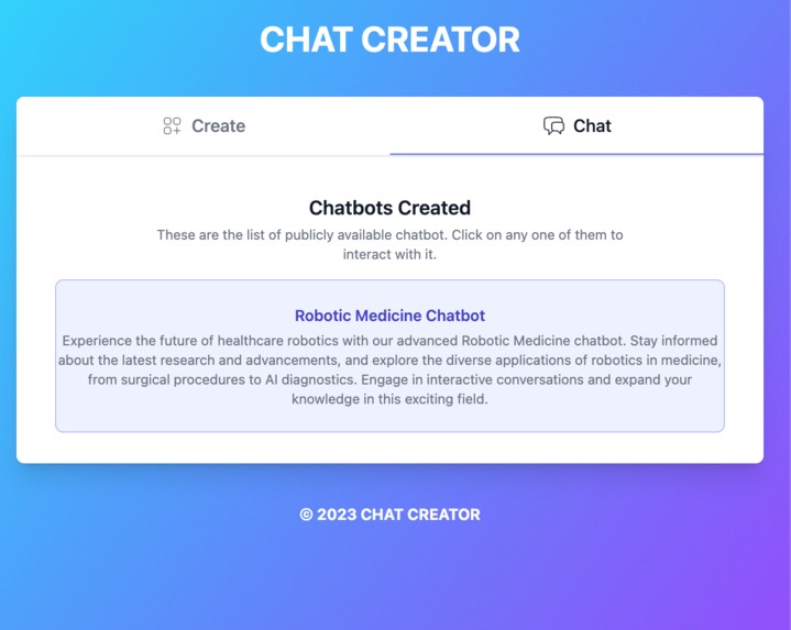 Chat  Creator – screenshot 3