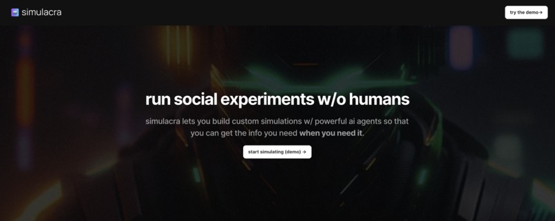 simulacra – screenshot 1