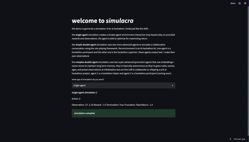 simulacra – screenshot 2