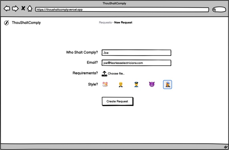 Thou Shalt Comply – screenshot 1