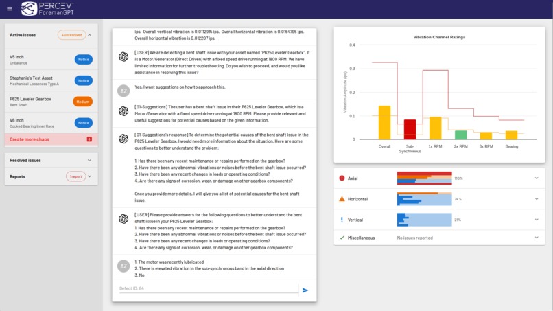 ForemanGPT: Co-Pilot for Predictive Maintenance – screenshot 1