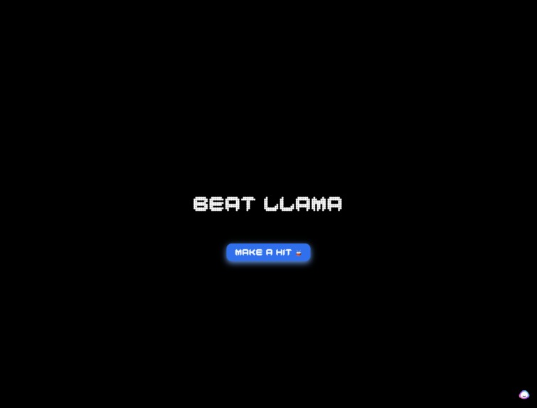 Beat Llama – screenshot 1