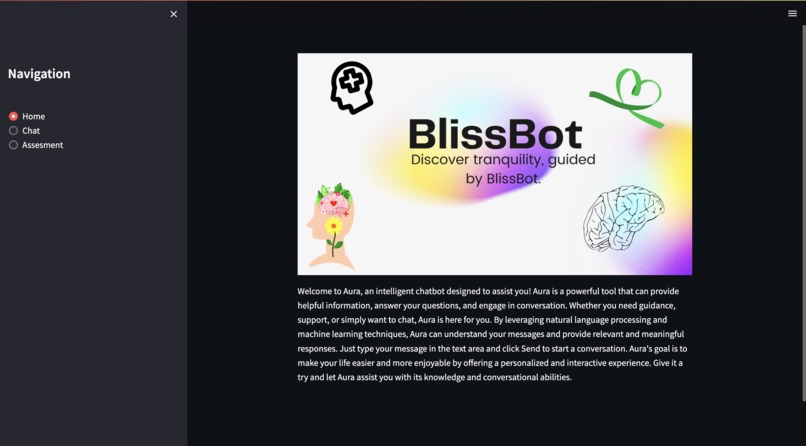BlissBot – screenshot 1