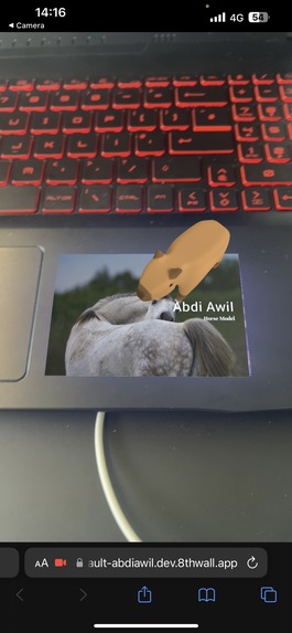 Hello London business card – screenshot 1