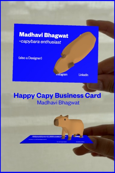 HappyCapy_BusinessCard – screenshot 1