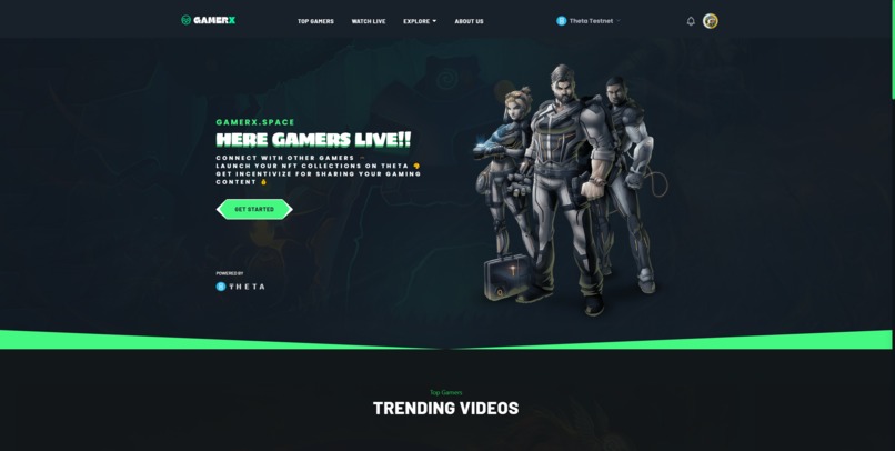GamerX - A platform for gamers – screenshot 1