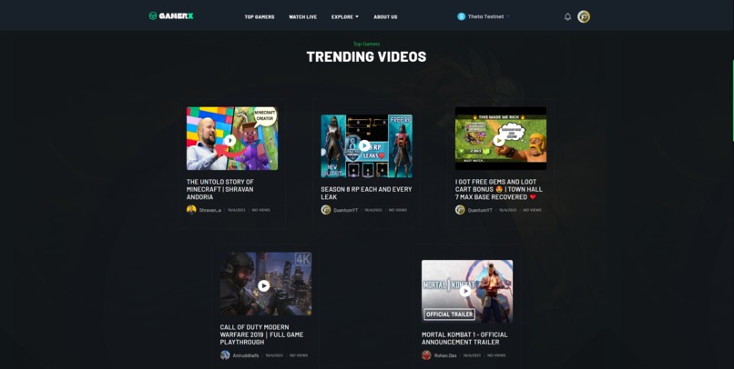 GamerX - A platform for gamers – screenshot 2