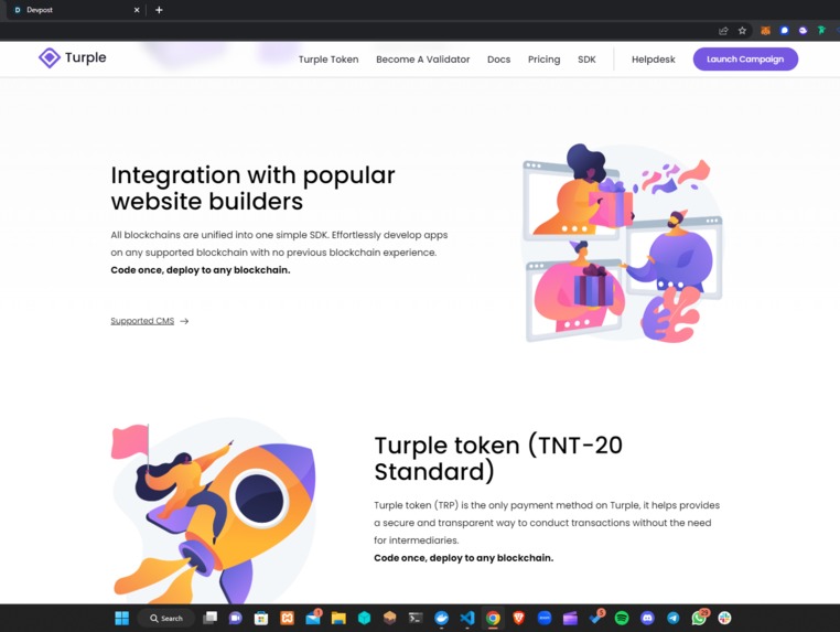 Turple |  The Web3 Solution to Advertising – screenshot 2