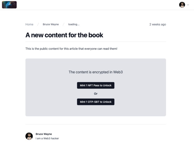 Web3NFT.Social – screenshot 3