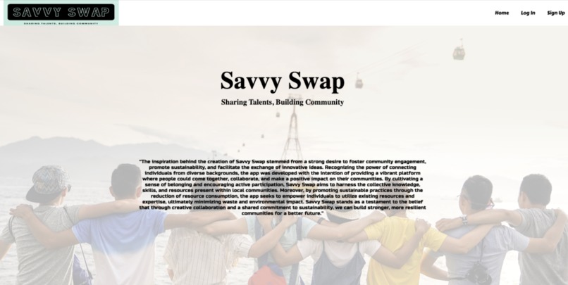 SavvySwap – screenshot 2