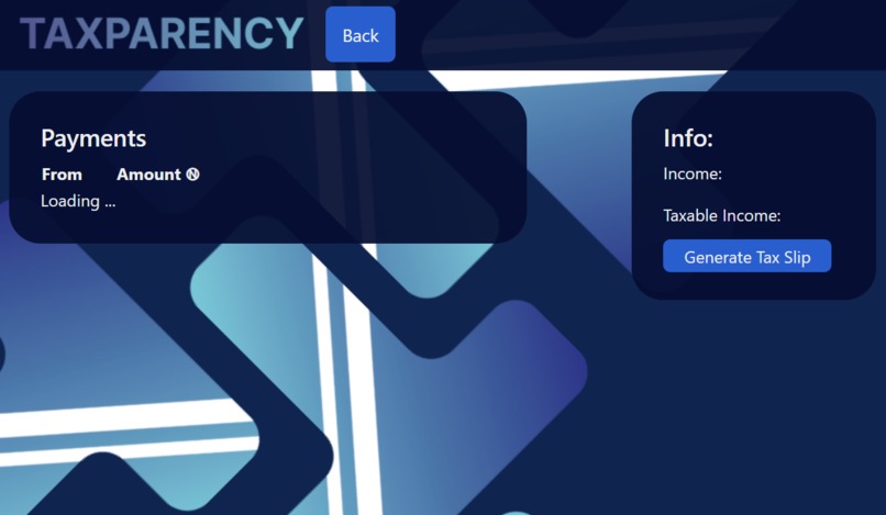 Taxparency – screenshot 2