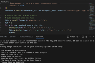 Spotify Playlist Curator