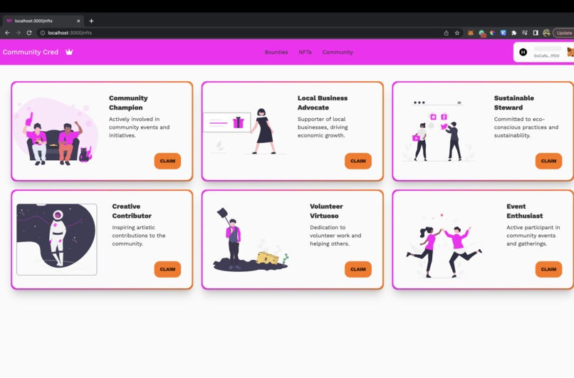 Community Cred – screenshot 3