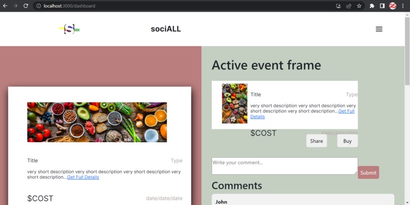 SociALL – screenshot 1