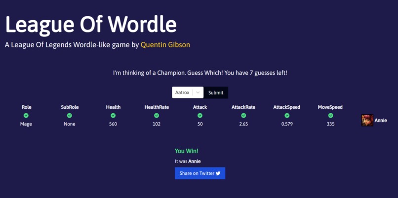 League Of Worldle – screenshot 1