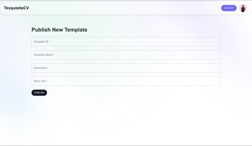 TexquisiteCV – screenshot 3