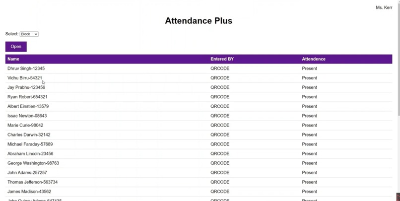 Campus Plus and Attendance Plus – screenshot 8