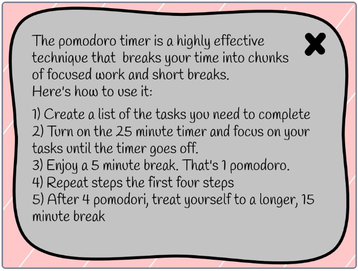 Pomodoro Timer – screenshot 2