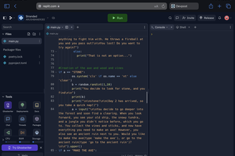 Hackathon Stranded Game