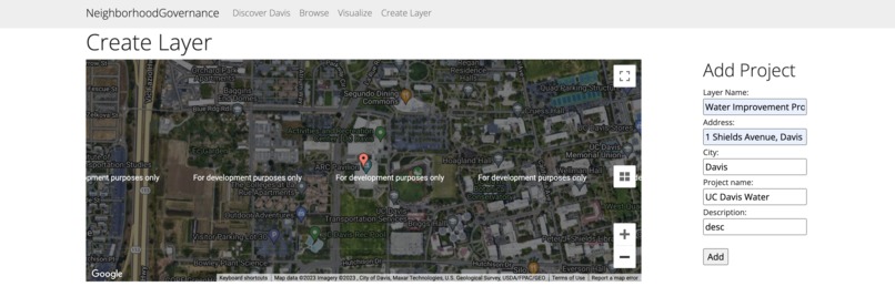 NeighborhoodGovernance : A Davis Collective – screenshot 4