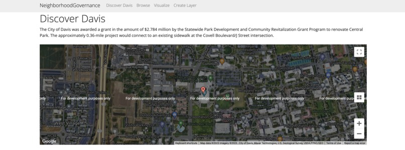 NeighborhoodGovernance : A Davis Collective – screenshot 5