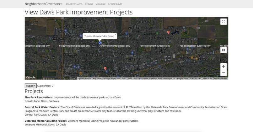 NeighborhoodGovernance : A Davis Collective – screenshot 6