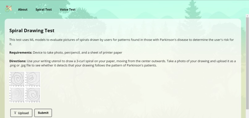 Parkinson's Risk Evaluator – screenshot 2