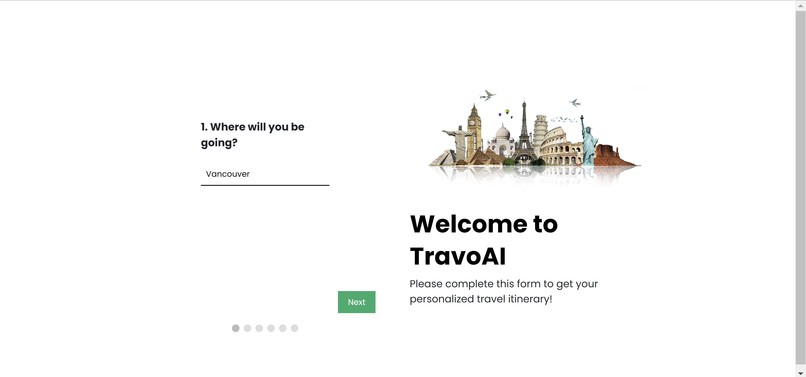 TravoAI – screenshot 2